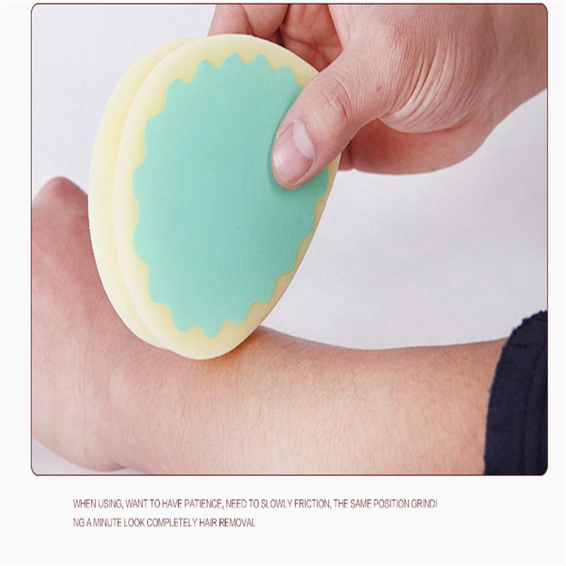 Buy Hair Removal Pad Depilation Sponge Depilatory Women Skin Care Beauty Painless Tool at