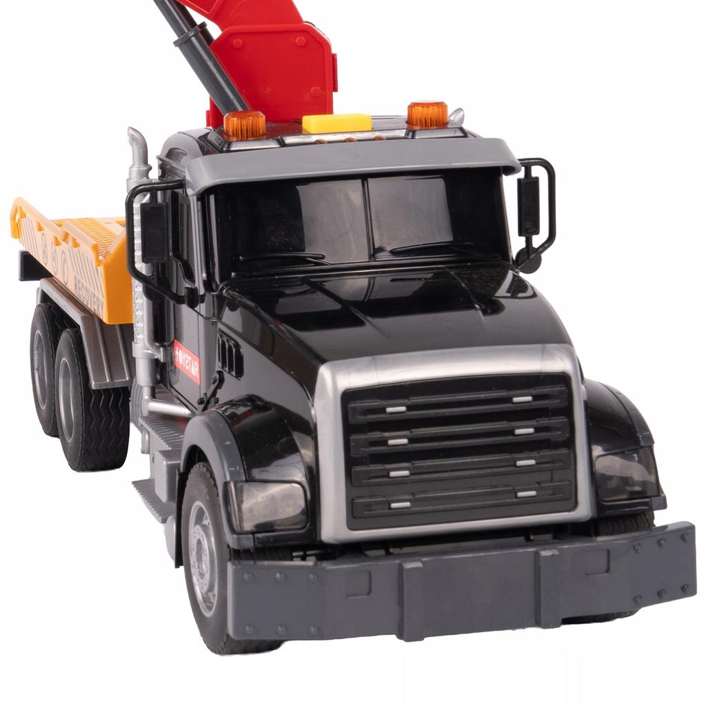[PACZB] Tow Truck with Crane, LED Sound + Car Z3156