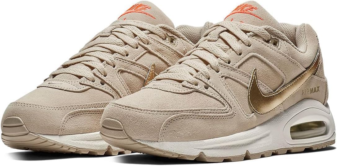 

Nike Air Max Command Premium W AIR MAX COMMAND PRM Золотистый Зернистый Шнурок/Гипер Оранжевый/Металлик 718896-228 23.0см