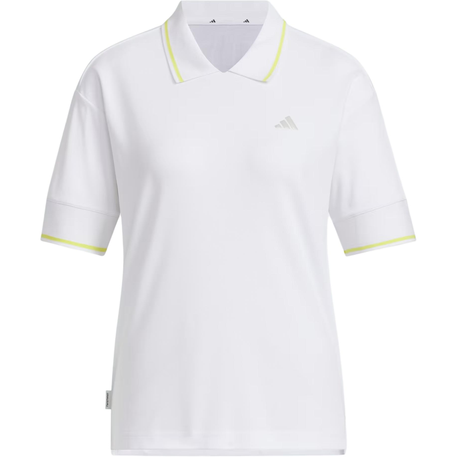 Adidas Clothing Polo Shirts Women s White JE8318 M