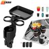 Car Cup Holder Expander Tray with Detachable Car Cup Holder Tray, Car Food Trays for Eating &Cup Holder Tray Table for Car