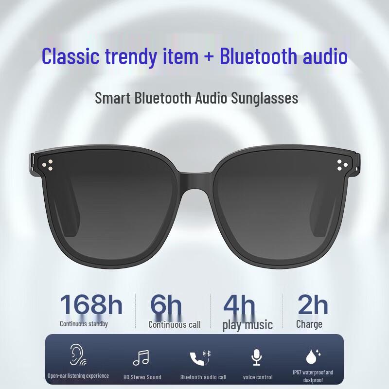 

SooPii SE08 Smart Bluetooth Bone Conduction Sunglasses