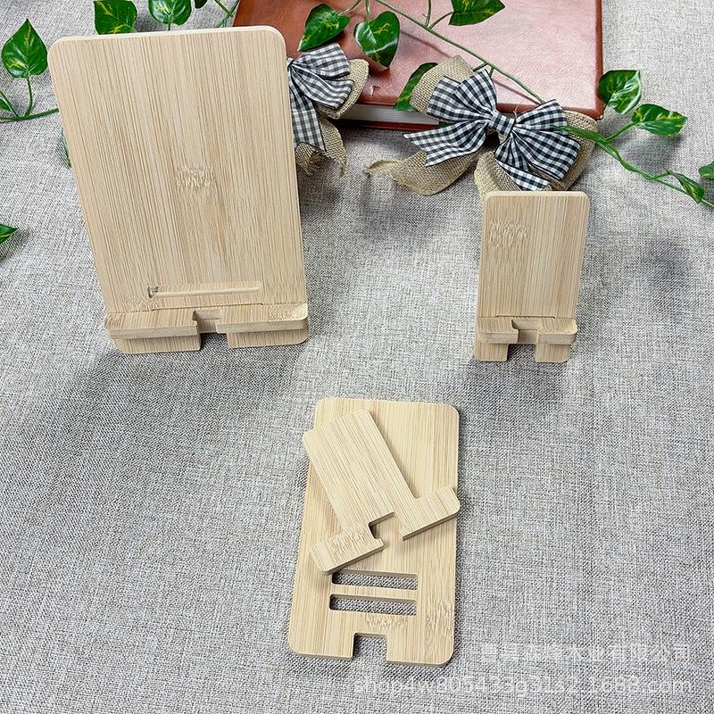 Bamboo Wood Multi-functional Phone & Tablet Charging Stand