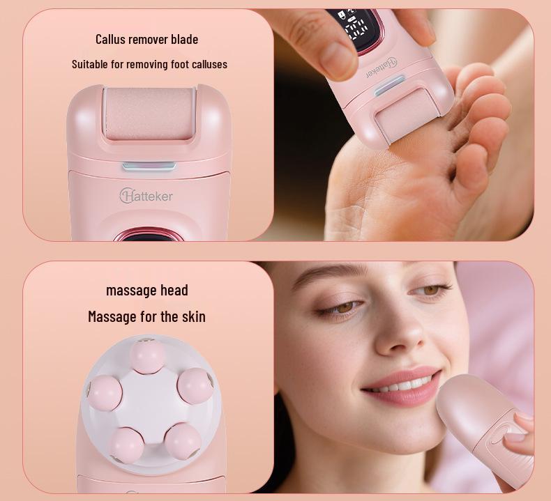 Hatteker 5-in-1 Epilierer & Trimmer Set für Frauen für Achseln, Beine und Intimbereiche.