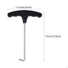 Trampoline Spring Pull Tool Black Hand Heavy Duty Replace Parts Professional with Handle