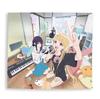 TTouhou Project KKaguya HHouraisan Anime Tapestry  Wall Hanging for Bedroom Living Room Dorm Home Decor