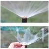 Adjustable Mists Underground Sprinkler With 180 Degrees Sprays Coverage For Garden Lawn Irrigation Durable
