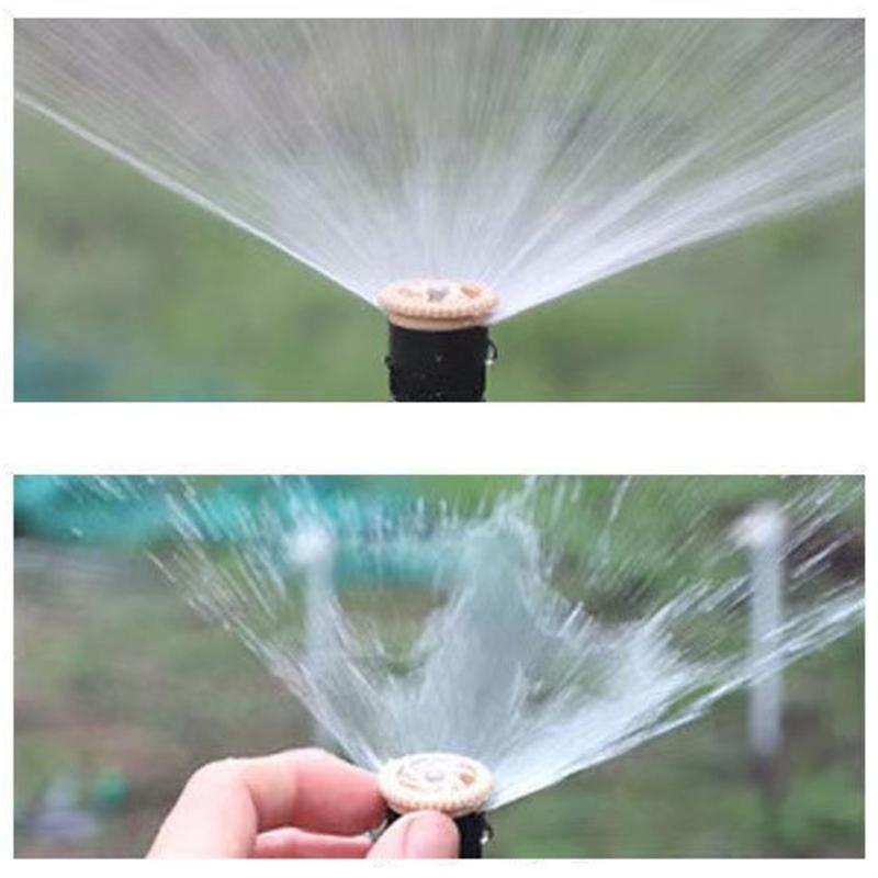 Adjustable Mists Underground Sprinkler With 180 Degrees Sprays Coverage For Garden Lawn Irrigation Durable