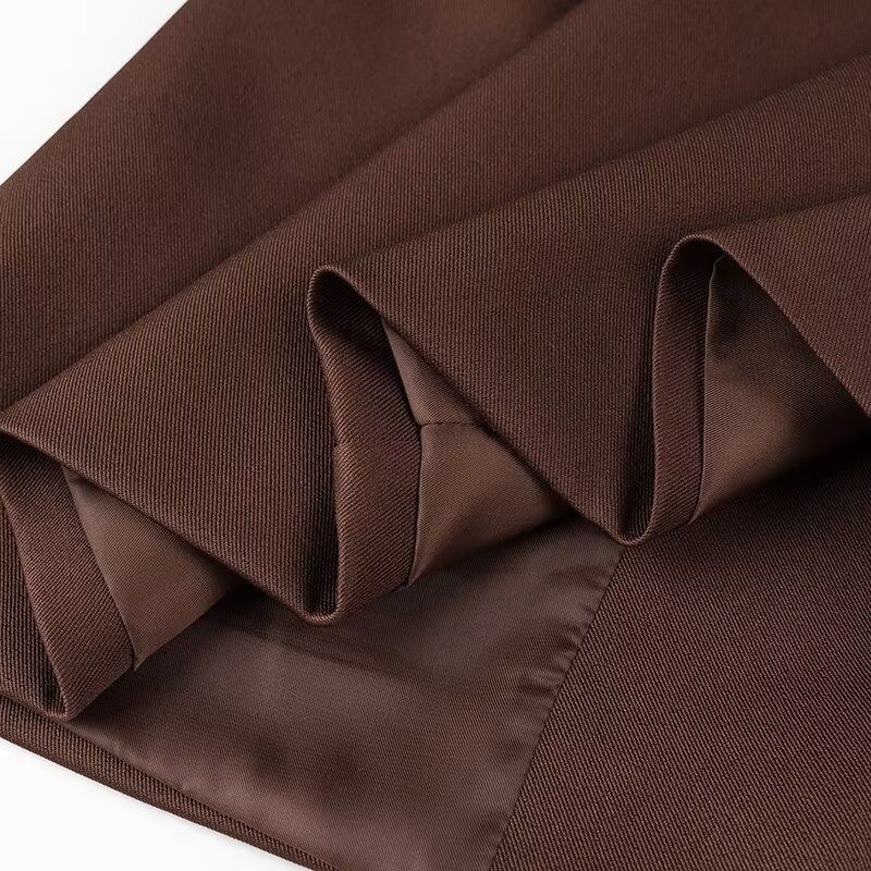 Kaslead New Arrival Women's Clothing Fashion Style Stylish Simple and Versatile Solid Color Suit Long Sleeves Outwear