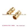 Amax GC8010 8mm Banana Plug ESC Connector 180A/150A, Pure Copper Gold-Plated 7U for Model Aircraft