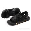 For Fashion and Leisure Open-toe Breathable Beach Velcro Foreign Trade Men's Drag Cool Beach Shoes Wholesale