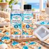 Beach Travel Souvenir Resin Kit, AB Epoxy Resin Set for Shell Sand Keepsake, Clear Casting Resin for Beach Memento DIY Crafts, 50ml A + 50ml B