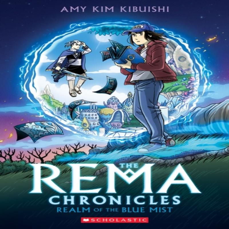 Realm of the Blue Mist A Graphic Novel The Rema Chronicles 1 by Amy Kim Kibuishi Paperback Book 9781338115130