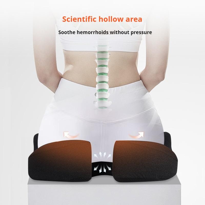 Cushion Non Slip Orthopedic Memory Foam Prostate Cushion for Tailbone Sciaticaback Pain Relief Comfort Chair Car Seat