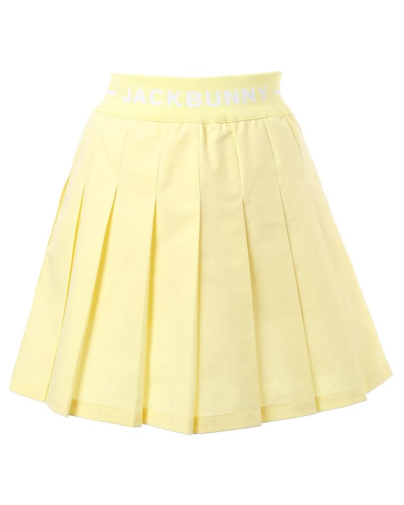 Jack Bunny Pleated Skirt Golf 2 Women's (Mesh Bonding) / / 263-5134112 060_Yellow [L]