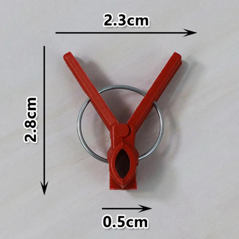 100pcs Garden Tool Graft Clip Graft Clamp For Novice Enthusiast Stable Connection Versatile Ample Quantity Plastic