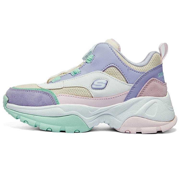 (GS) Skechers Kozmiks Blue Purple Pink Kids 302528L-NTMT EU 35