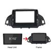 Large Screen Android Navigation System with Trim Frame & Wiring Harness for 13-17 Ford Ecosport