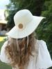 Women Boho Floppy Straw Sun Hat For Beach Vacation Cruise Honeymoon