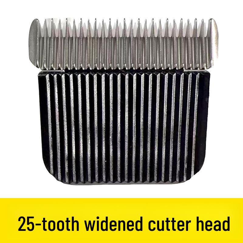 „Elektryczne nożyczki z drewnianymi uchwytami dla królików długowłosych i kóz”