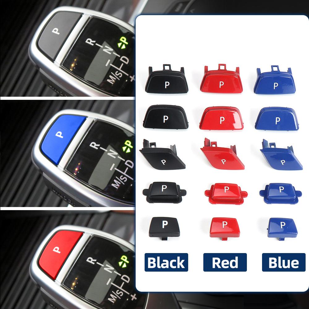 For BMW 1 3 5 6 7 Series X3 X4 X5 X6 F15 F16 F25 F26 F30 F31 F10 F11 F02 G12 G30 G08 Car Gear Shifter Knob P Parking Button Fit