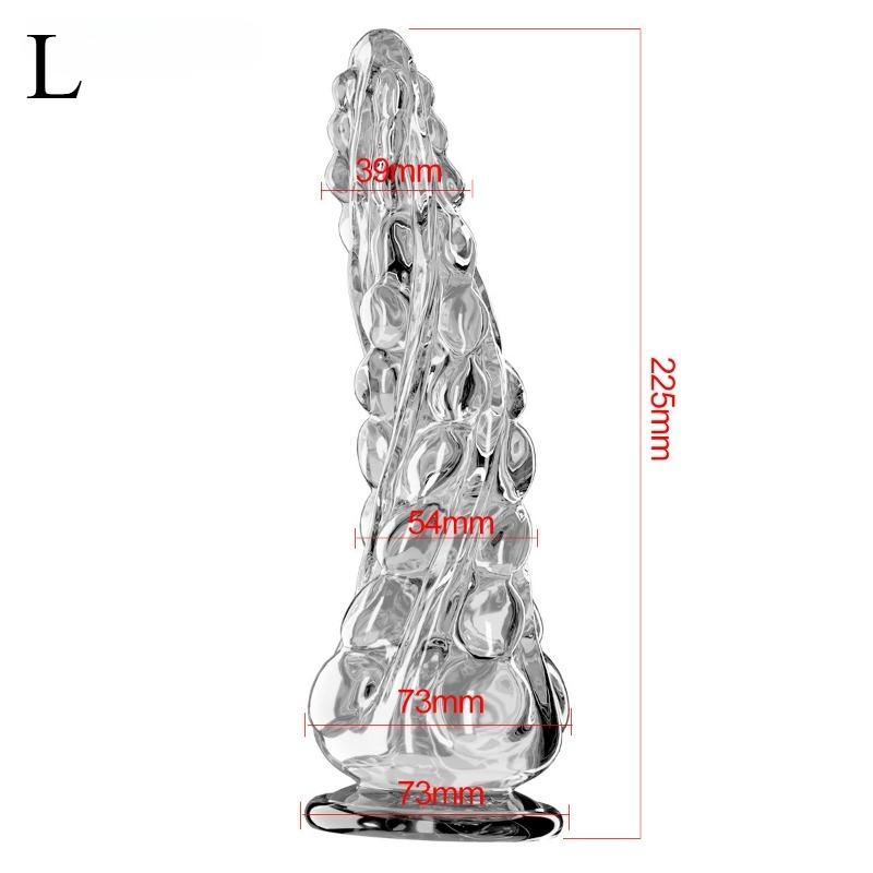 Large Size Anal Plug Anal Dildo Prostate Massage Adult Sex Toy for Gay Men Butt Plug Sexy Toys for Men Anal Beads