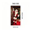 Santa Claus Christmas Hanging Cloth Background Decoration