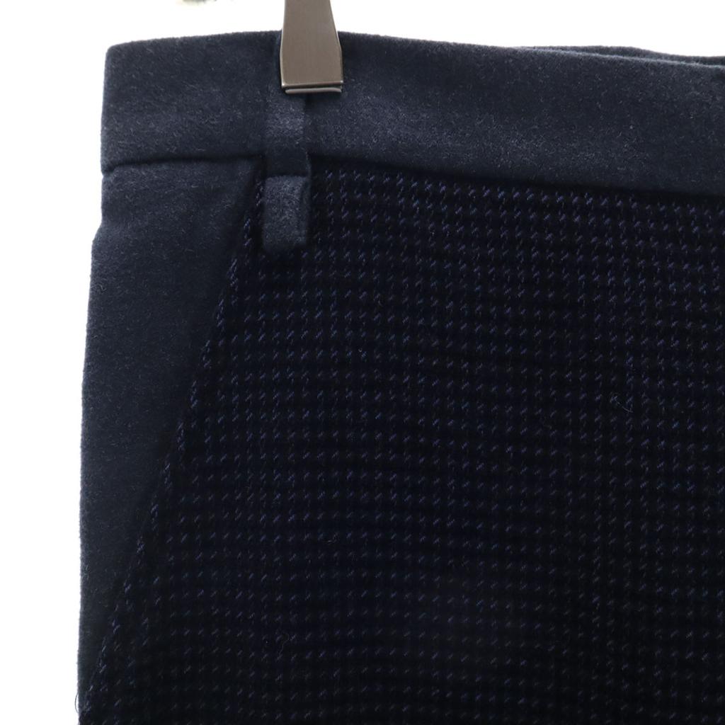 Unused NAPE_ Made In Japan Side Cut-off Processing Slacks Pants M-2 Navy Men's Used