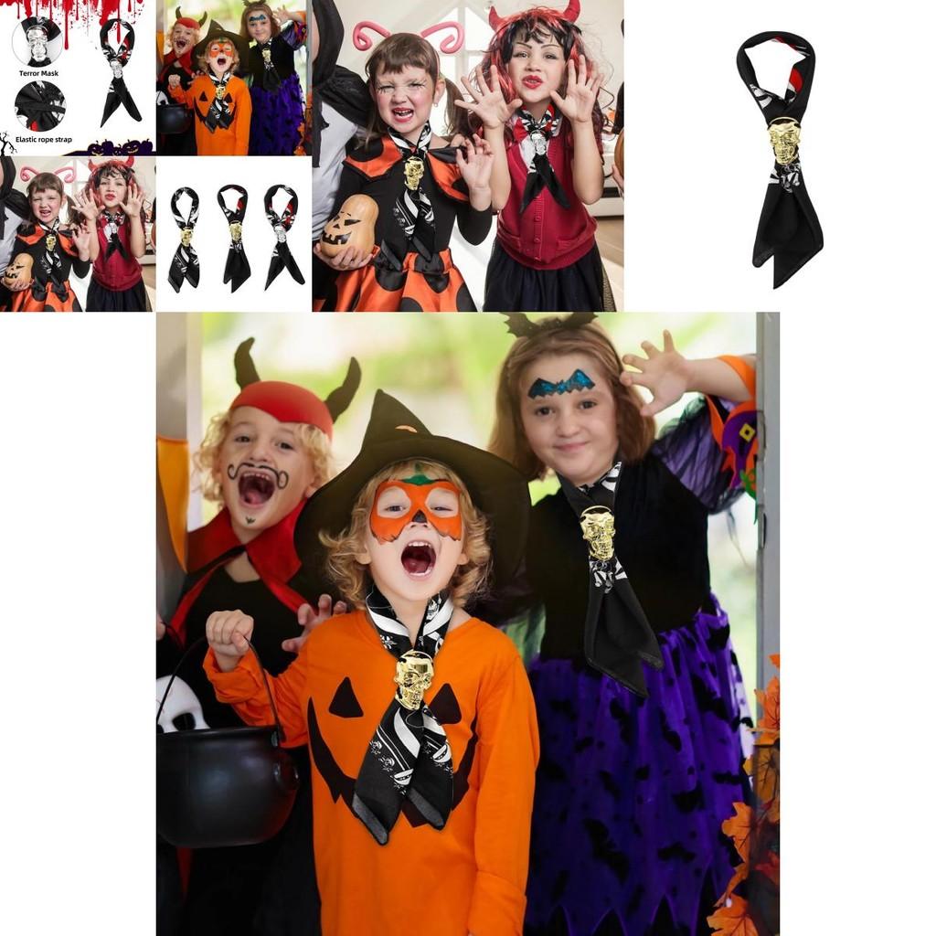 Halloween Costume Accessory Ghost Festival Dress-up Prop With Skull Design