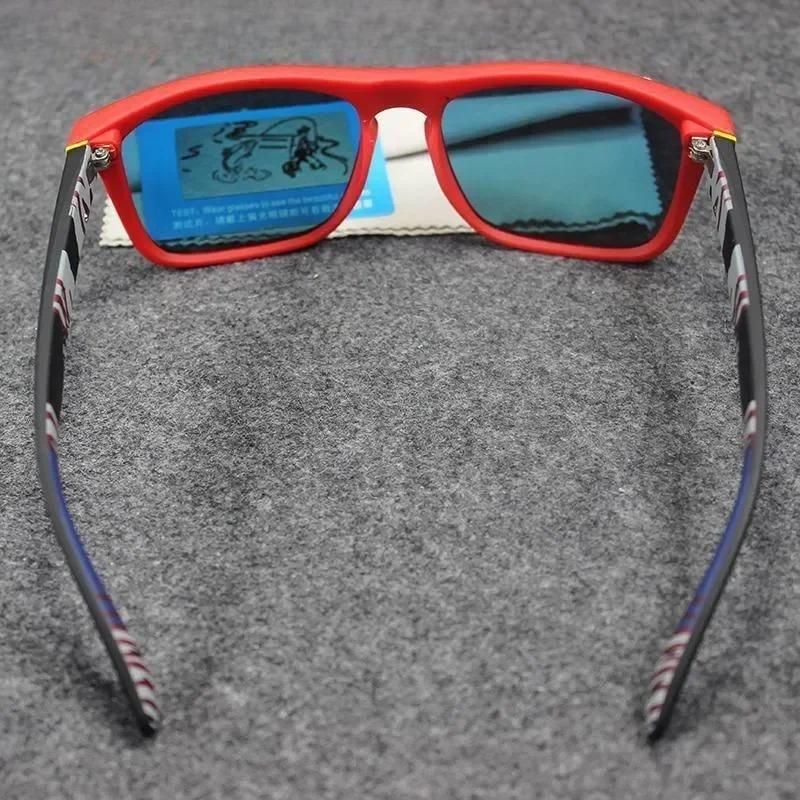 Polarized Sunglasses UV400 Protection for Men and Women Outdoor Hunting Fishing Driving Bicycle Sunglasses Optional Blue, Red, Black