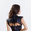 2019 Gothic Punk Choker Knight Leather Bodycon Shawl - K001