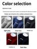 Men's Thick 100% Pure Wool Half-High Collar Knit Cashmere Pullover Sweater for Autumn and Winter