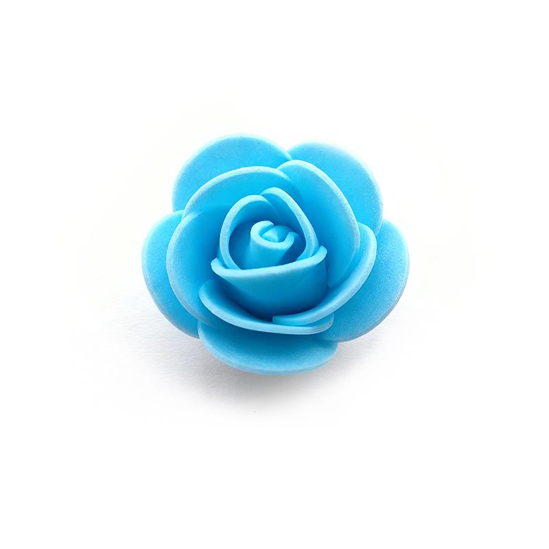 3.5cm PE Foam Rose Flower Material for Wreaths and Foam Bears, Mix Colors Available