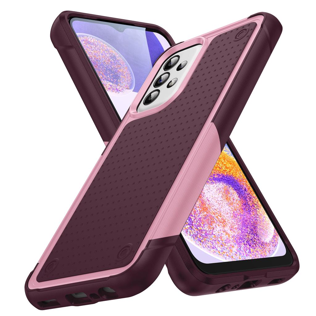 Heavy Duty Armor Shockproof Phone Case For Samsung Galaxy A13 A23 A33 A53 A73 A32 A52 5G Soft TPU Frame Hard Plastic Back Cover