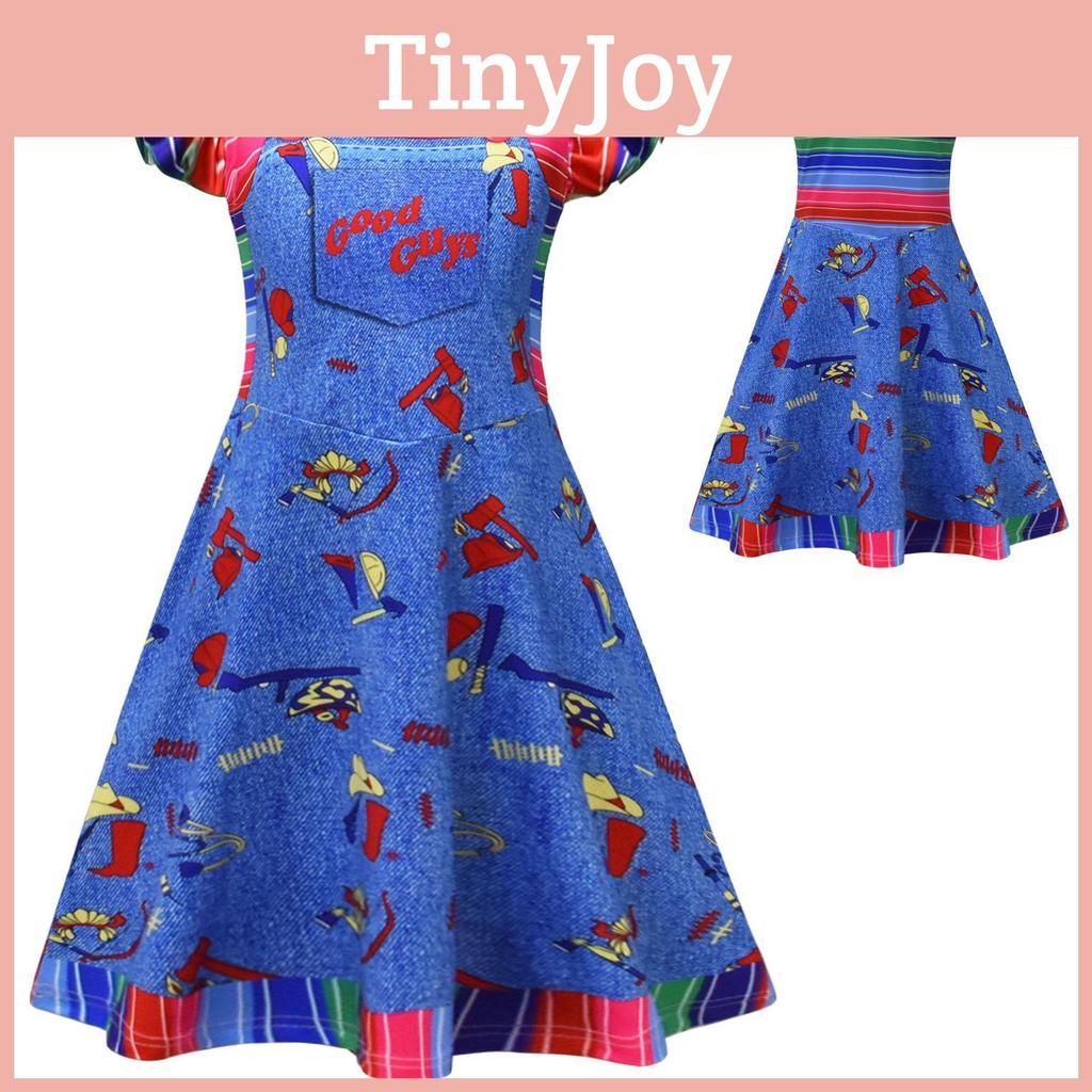 Play Cosplay Childs Costume Dress Pajama Set Halloween Party Home Fashion Wear