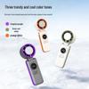 Portable Rechargeable Turbo Ice Pack Handheld Neck Fan with Digital Display