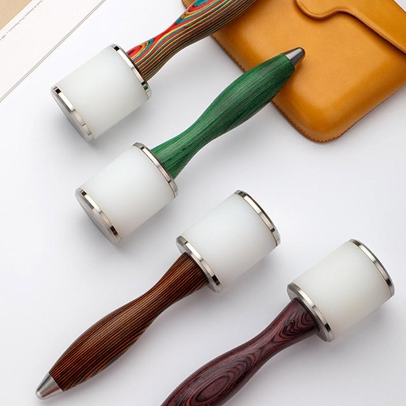Leather Carving Hammer for Leather Craft Project Nylon Hammers Mallet Leathercraft Mallet Leathercraft Carving Hammer