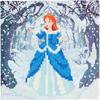 Crystal Art Card To Diamond - Princess - 18 X 18 Cm