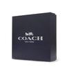 COACH Cow Leather , Alloy Leather Belts Men's Black Width 3.5cm (Unisex) Leather Belts 91305 QBLVW
