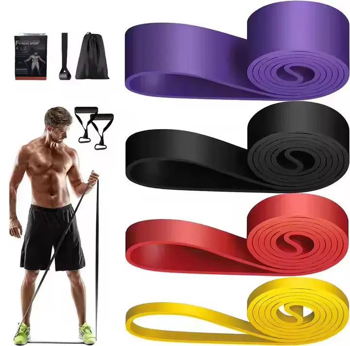 TPE Fitness Resistance Band for Chest, Pull-Up, Squat, and Yoga Exercises