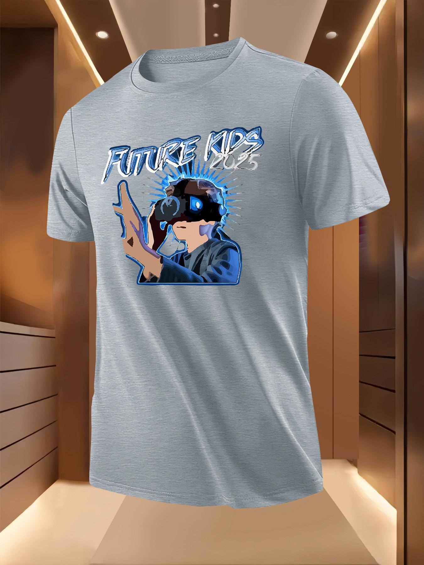 Future Kids 2025  Graphic Tshirt - Breathable Lightweigh... L