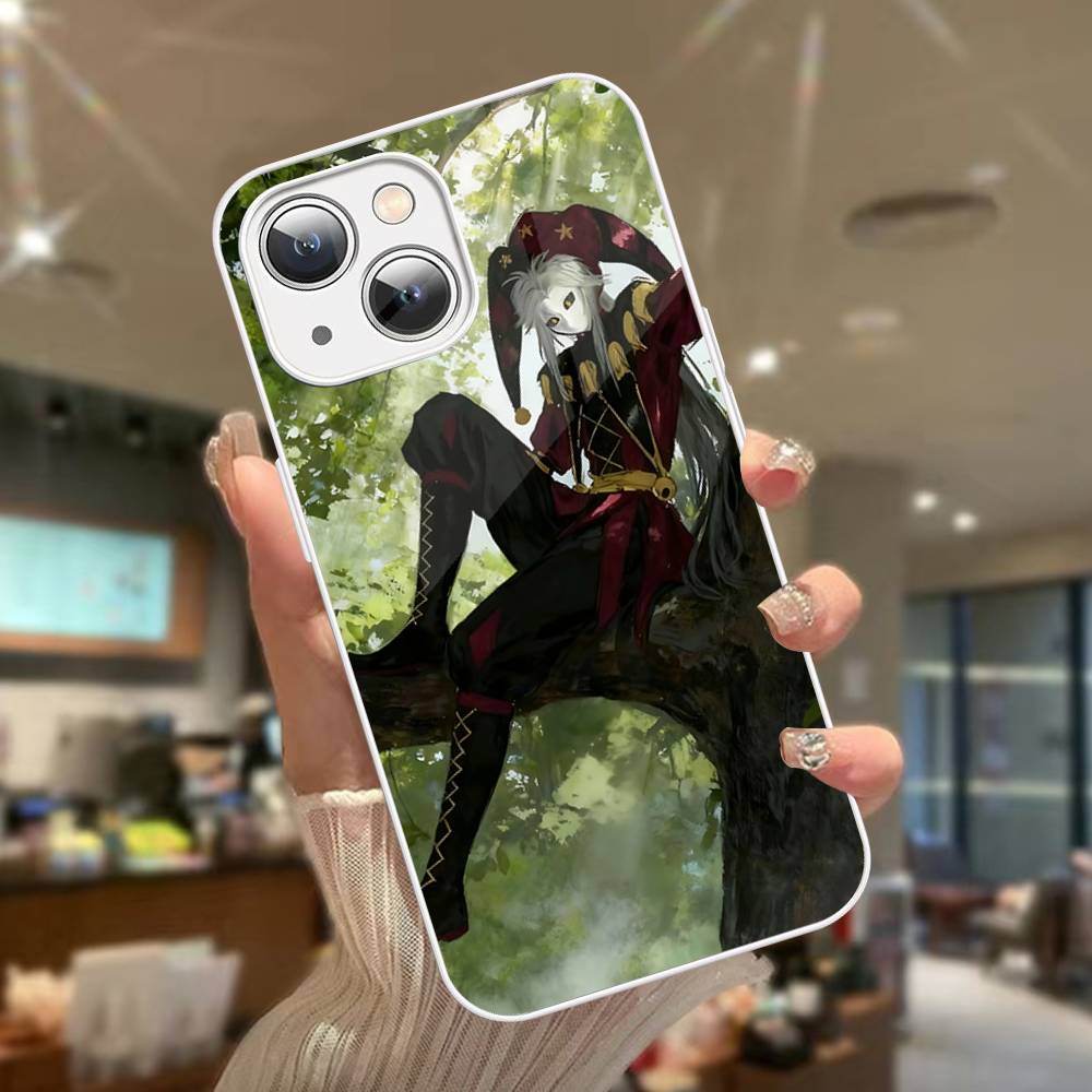 The Freak Circus Pierrot For IPhone 14 13 12 Mini 11 Pro XS Max X XR 14 Plus Tempered Glass Cover