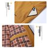 European Men's Casual Hooded Windbreaker Jacket with Detachable Hood, Plus Size.