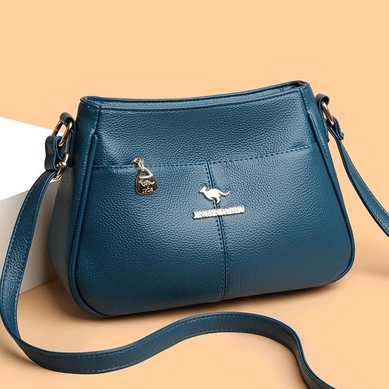 

Ladies Soft Leather Shoulder Crossbody Messenger Bags Luxury Handbags Tote Bags for Women High Quality Casual Leather Handbag