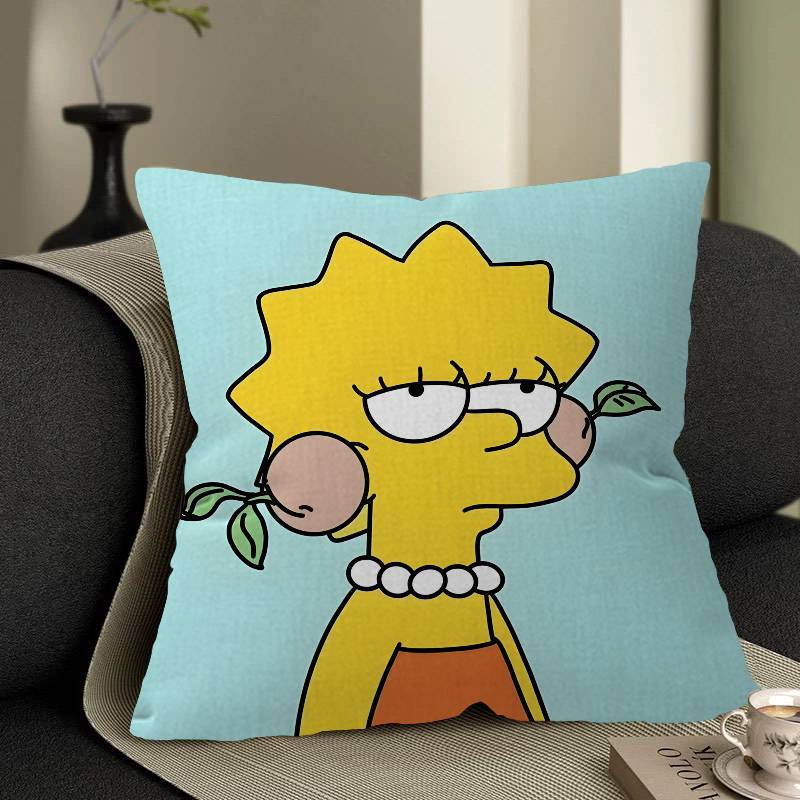 

The SSimpsons Office Cushion Pillowcase Car Cushion CoverXCM Lumbar Pillowcase Sofa Pillowcover 30x30 cm