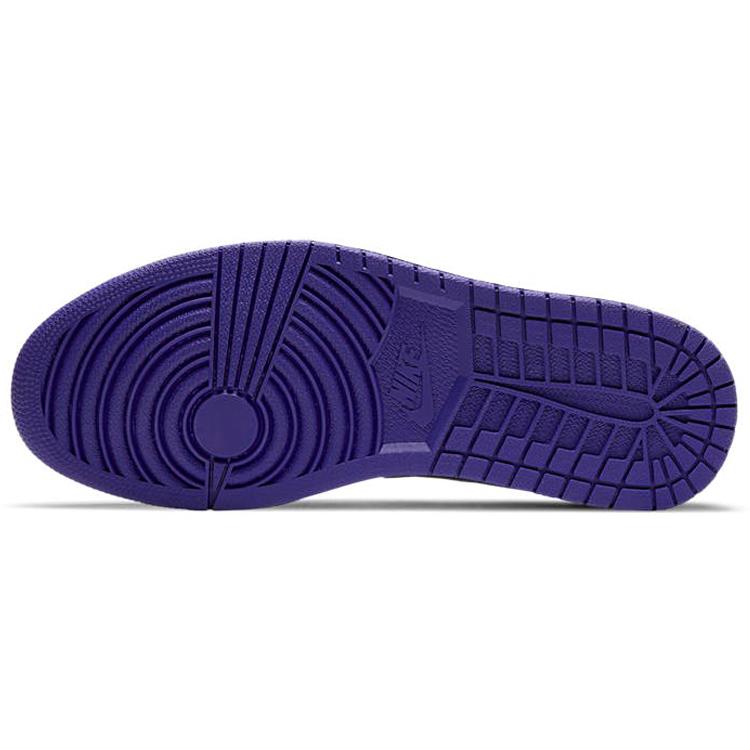 New JORDAN 1 Low Court Purple White 553558-500