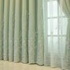 Luxury New European Style Curtains for Living Room Bedroom Double Layer Tulle Gauze Extravagance Embroidered Window Screens