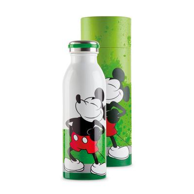 Disney [A2948] - Bouteille isotherme 'Mickey' vert - 21x7 cm (500 ml)