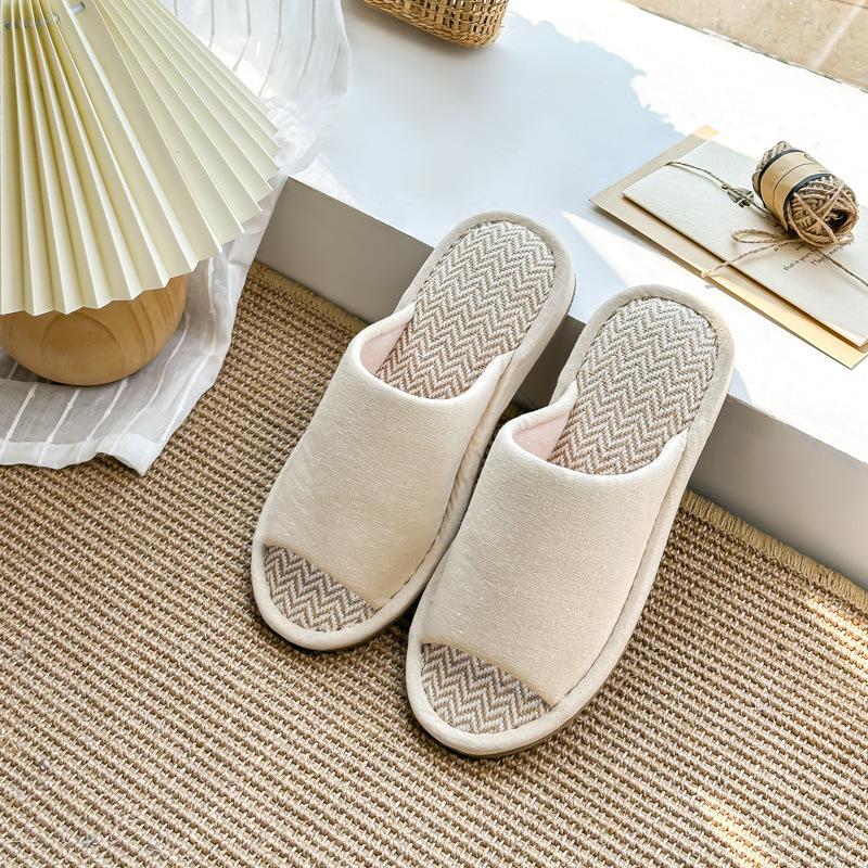 

Летние тапочки в стиле MUJI: Унисекс, однотонный, крутое матовое дно, водонепроницаемый дизайн для дома. One Size