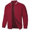 Men S Zip Up Stand Collar Casual Open Front Sweatshirt